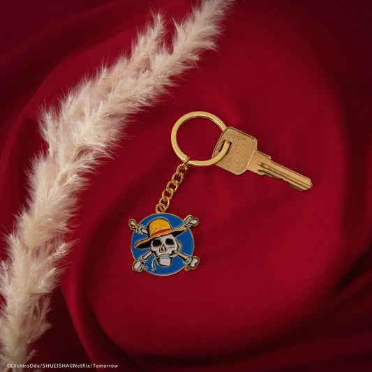 One Piece Luffy Keychain, alternate view