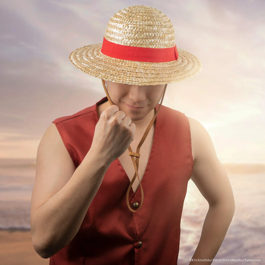 One Piece Monkey D. Luffy Straw Hat, alternate view