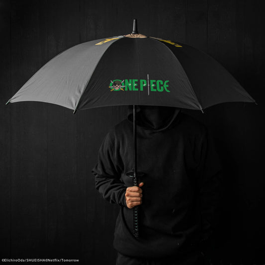 One Piece Roronoa Zoro Black Sword Umbrella, alternate view