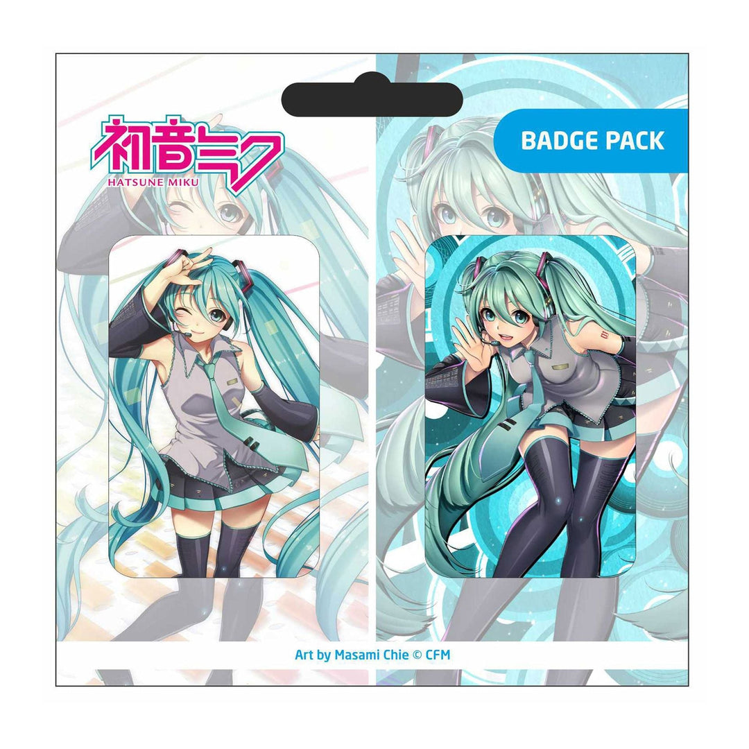 Hatsune Miku Masami Chie Vocaloid Badge Pack