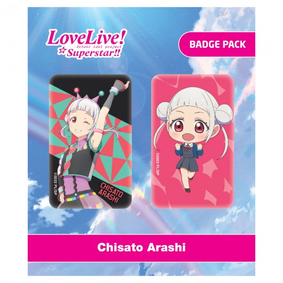Love Live! Chisato Arashi Superstar!! Badge Pack