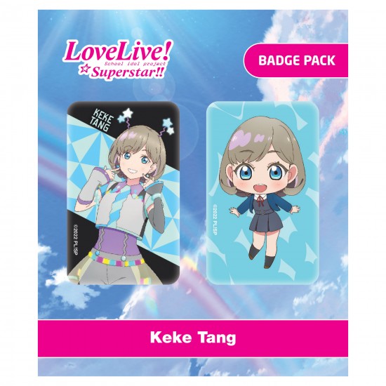 Love Live Superstar Keke Tang Love Live Anime Badge Pack