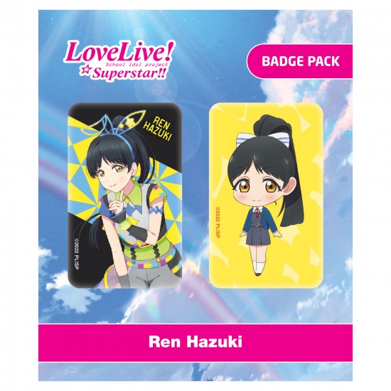 Love Live! Superstar!! Ren Hazuki Anime Series Badge Pack