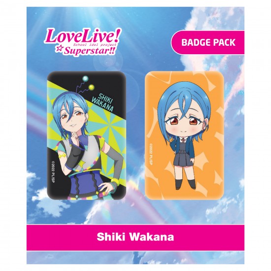 Love Live! Shiki Wakana Superstar!! Badge Pack