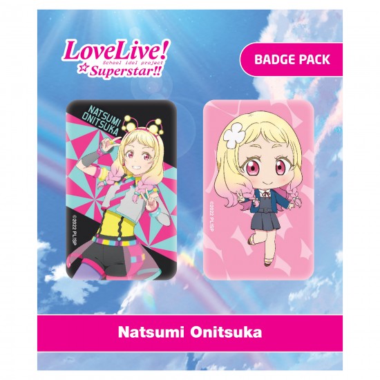 Love Live! Natsumi Onitsuka Superstar!! Badge Pack