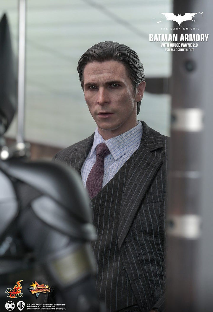 Hot Toys Batman Armory with Bruce Wayne (2.0) 1/6 Scale Set