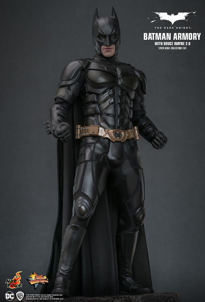 Hot Toys Batman Armory with Bruce Wayne (2.0) 1/6 Scale Set