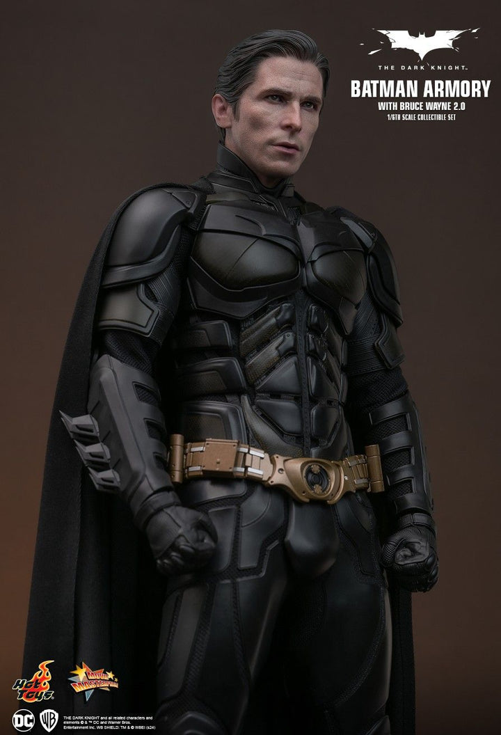 Hot Toys Batman Armory with Bruce Wayne (2.0) 1/6 Scale Set
