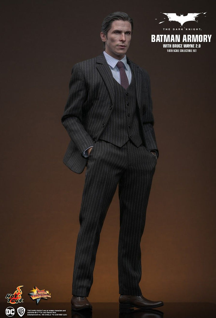Hot Toys Batman Armory with Bruce Wayne (2.0) 1/6 Scale Set