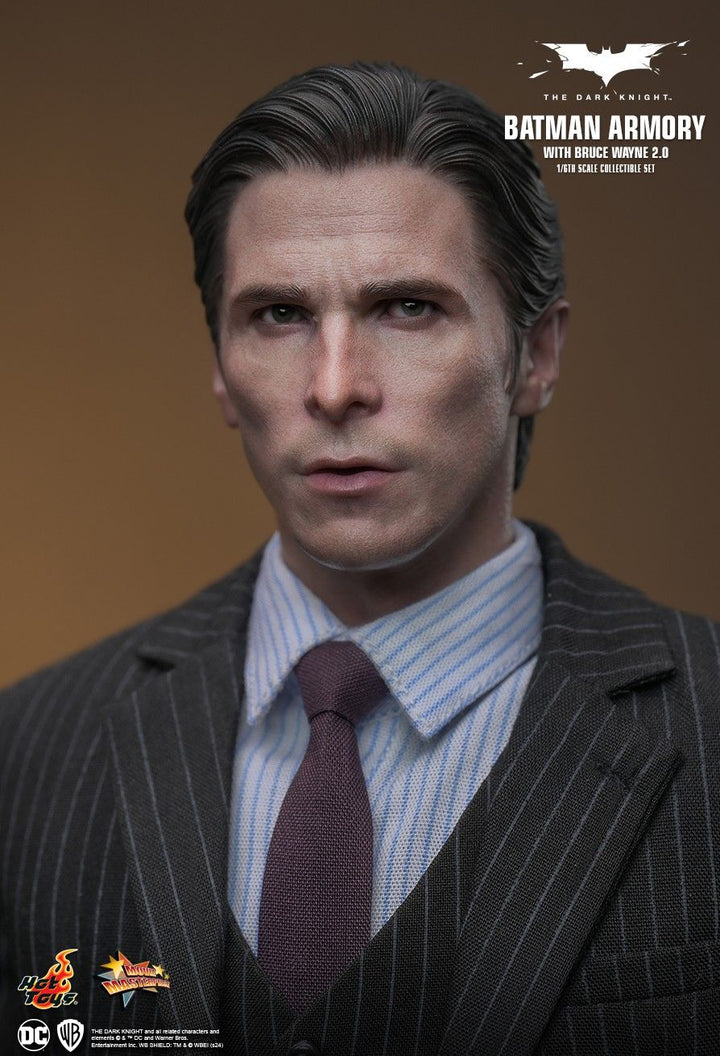 Hot Toys Batman Armory with Bruce Wayne (2.0) 1/6 Scale Set