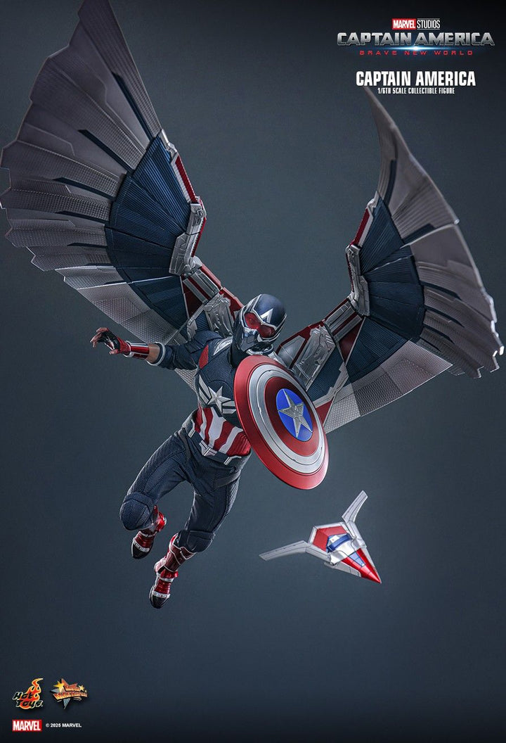Hot Toys Captain America Brave New World Captain America 1/6th Scale Figure
