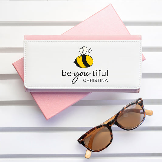 Personalised Bee You Pink Wallet