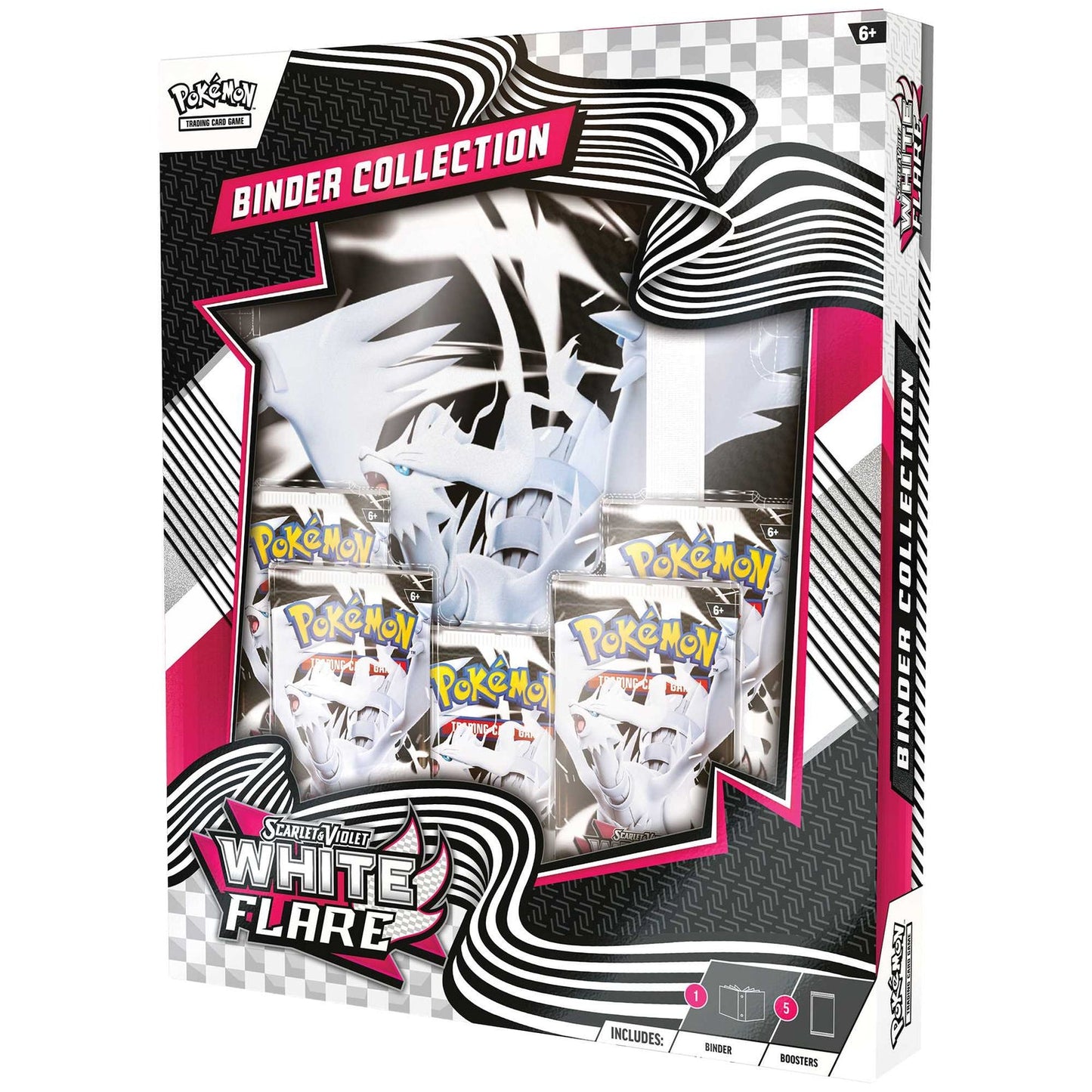 Pokemon TCG Scarlet & Violet White Flare Binder Collection