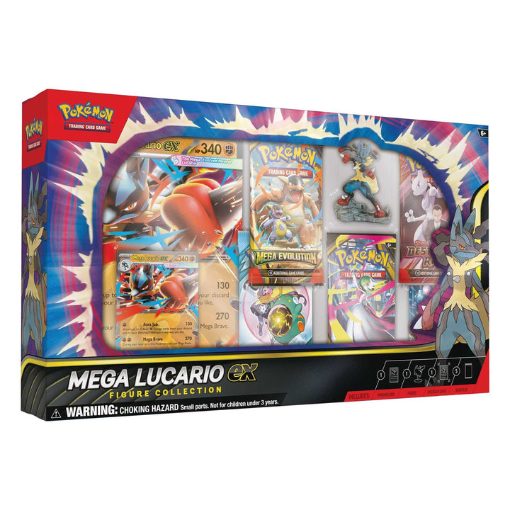 Pokémon Trading Card Game Mega Lucario ex Figure Collection
