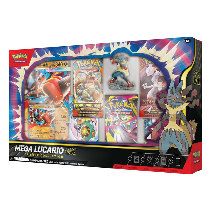 Pokémon Trading Card Game Mega Lucario ex Figure Collection