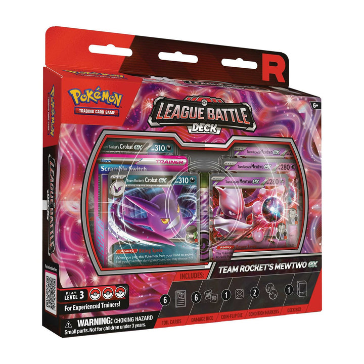 Pokémon Trading Card Game Team Rocket's Mewtwo ex League Battle Decks