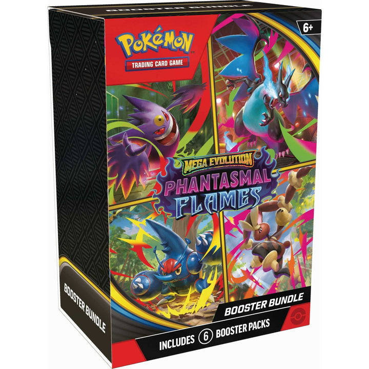 Pokémon Trading Card Game Mega Evolution Phantasmal Flames Booster Bundle