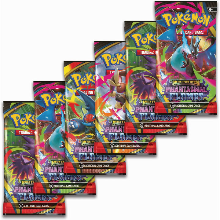 Pokémon Trading Card Game Mega Evolution Phantasmal Flames Booster Bundle