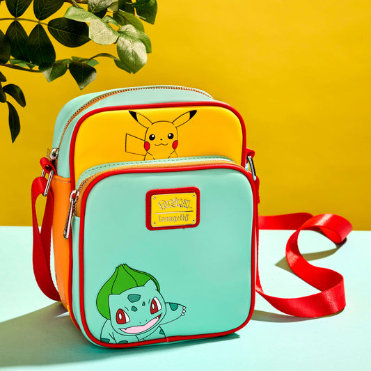 Loungefly - Pokémon Colour Block Starters Crossbody Bag alternate view