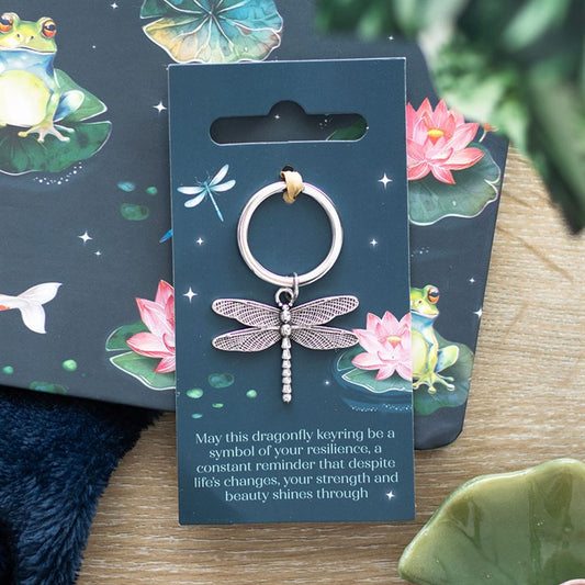 Dragonfly Keyring, alternate view