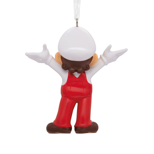 Collectable Super Mario - Red & White Fireball Mario Ornament