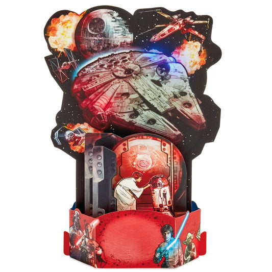 Paper Wonder STAR WARS™️ Light & Music 3D Pop-Up Birthday Card