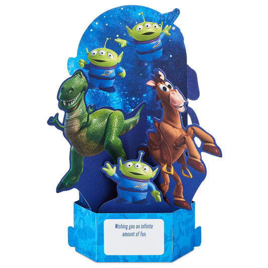 Disney Toy Story Paper Wonder Collection 3D Pop-Up Birthday Card