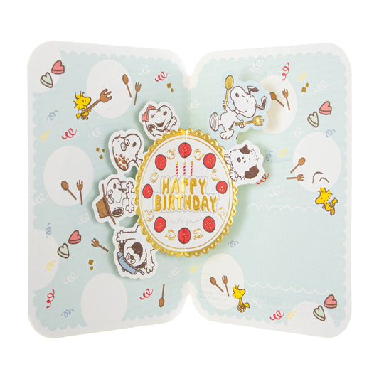 PEANUTS™ SNOOPY 'Pop-Up Cake' Birthday Card