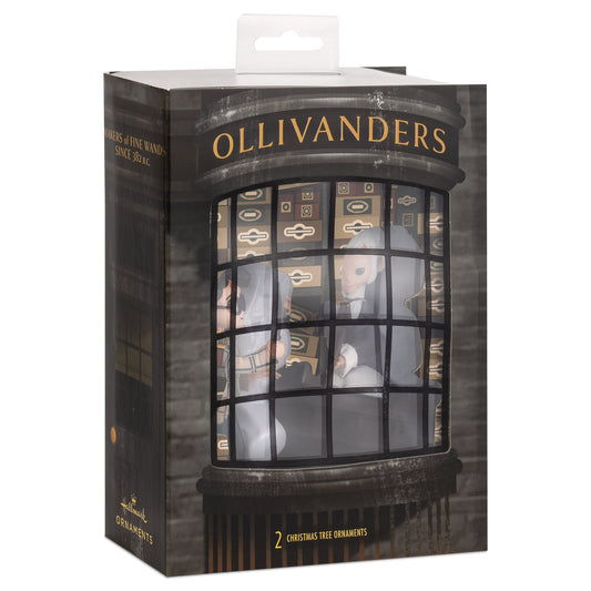 Storied Moments Harry Potter™ Ornaments - Set of 2 - Harry Potter™ & Ollivander