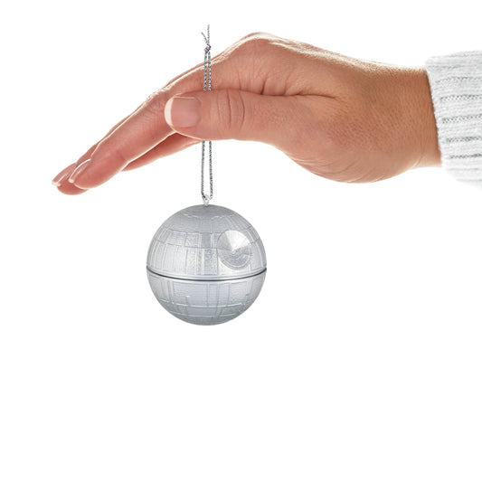 Mini Keepsake Star Wars™ Hanging Ornament - Death Star