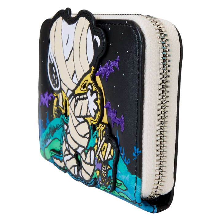 Mummy Snoopy Peanuts Loungefly Zip Around Wallet