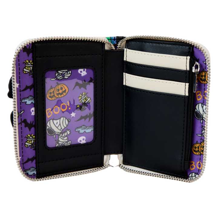 Mummy Snoopy Peanuts Loungefly Zip Around Wallet