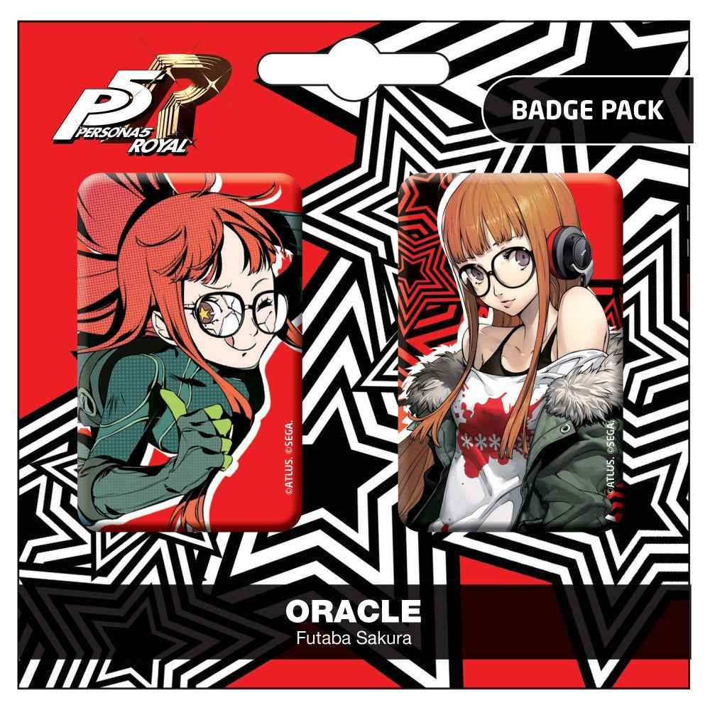 Persona 5 Royal Futaba Sakura Persona 5 Royal Badge Pack