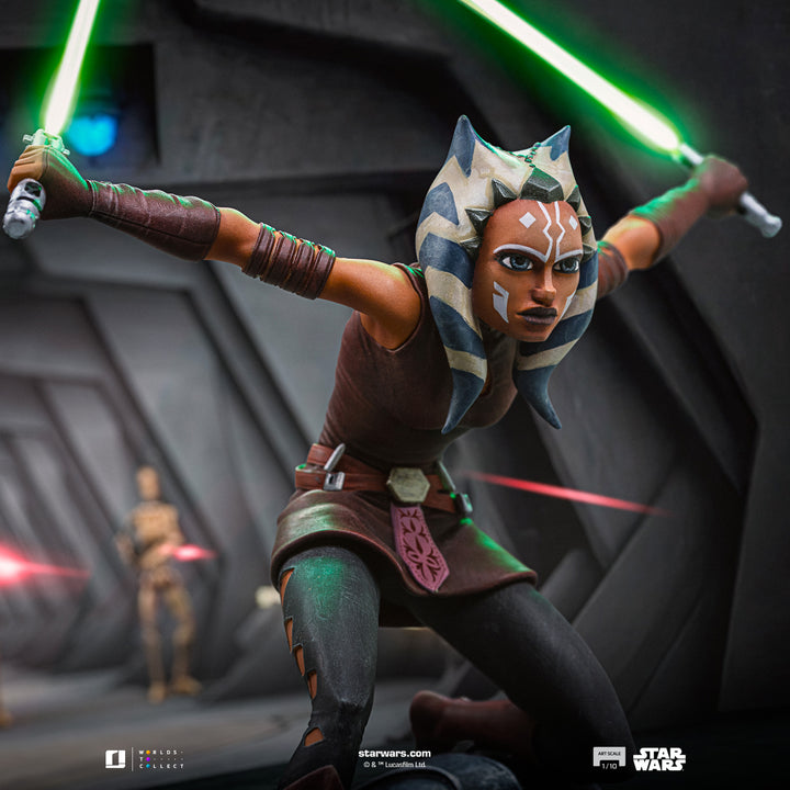 Iron Studios Star Wars: The Clone Wars Ahsoka Tano 1/10 Art Scale Statue
