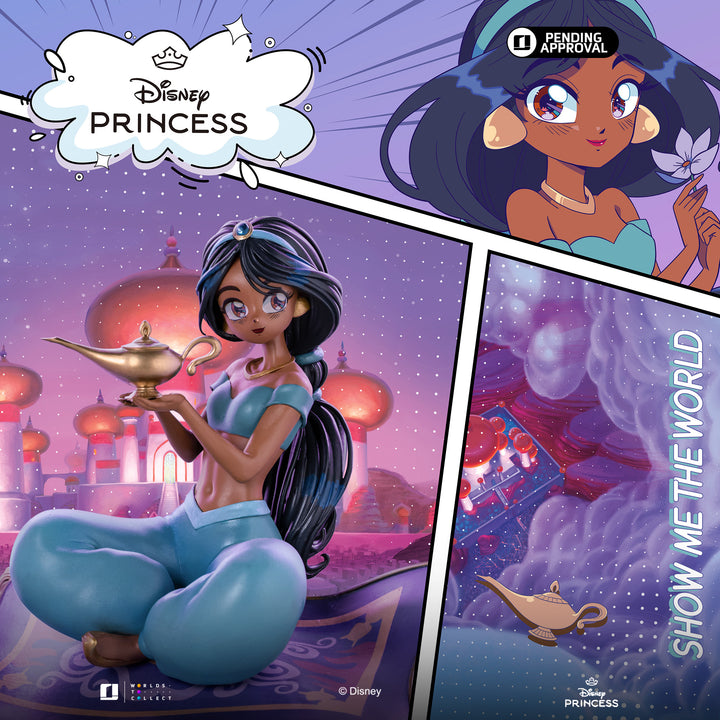Iron Studios Aladdin Anime Princess Jasmine Figure
