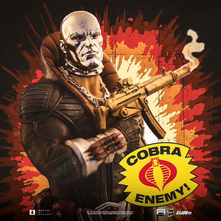 Iron Studios G.I. Joe Destro 1/10 Art Scale Statue