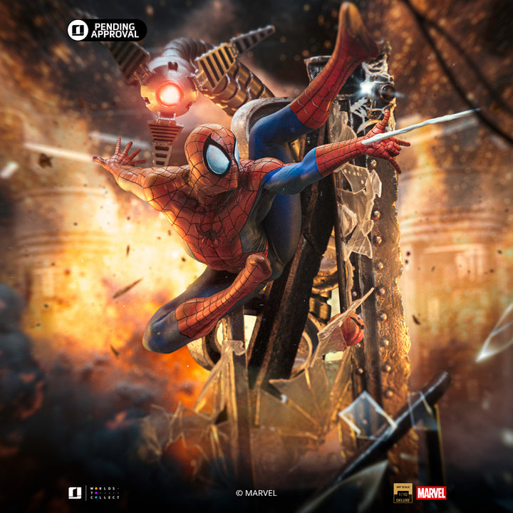 Iron Studios Marvel Spider-Man (10th Anniversary) 1/10 Art Scale Statue