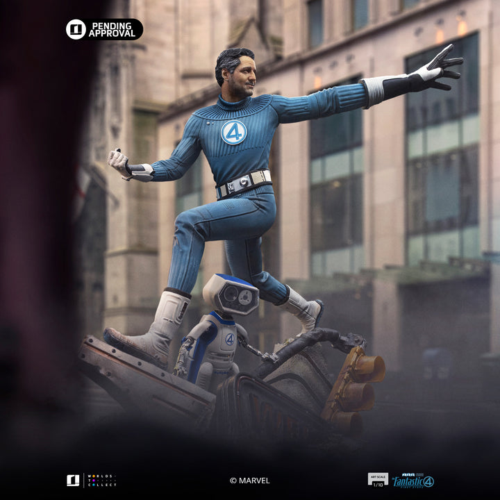 Iron Studios The Fantastic Four First Steps Mr. Fantastic 1/10 Art Scale Statue