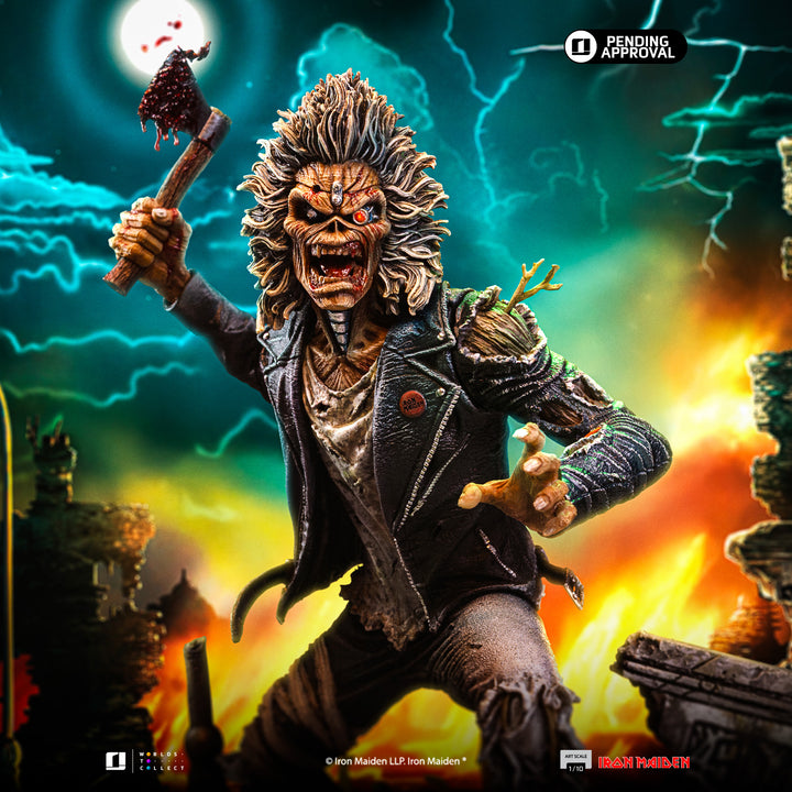 Iron Studios Iron Maiden Eddie (50th Anniversary) 1/10 Art Scale Statue