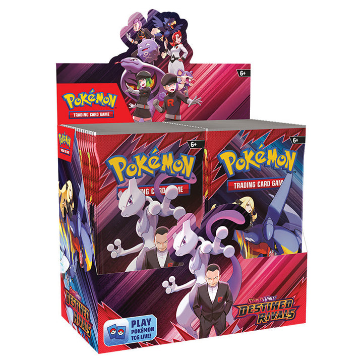 Pokemon Scarlet and Violet Pokemon Scarlet and Violet Destined Rivals Booster Box 36 Packs