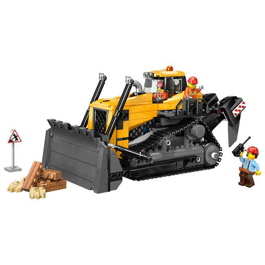 LEGO 60466 Yellow Bulldozer, alternate view