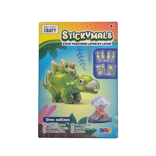Project Craft Dino Edition Stickymals, alternate view