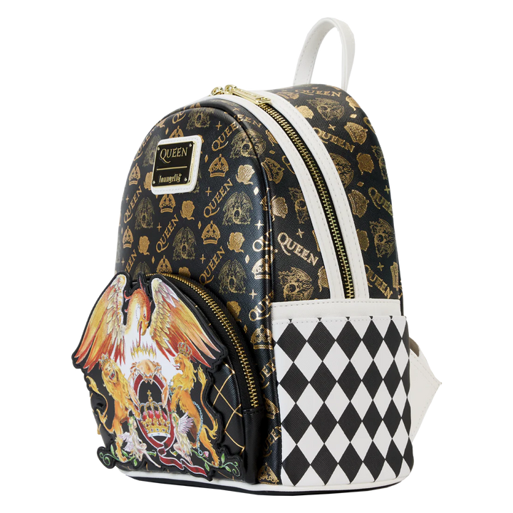Loungefly Queen Logo Crest Mini Backpack