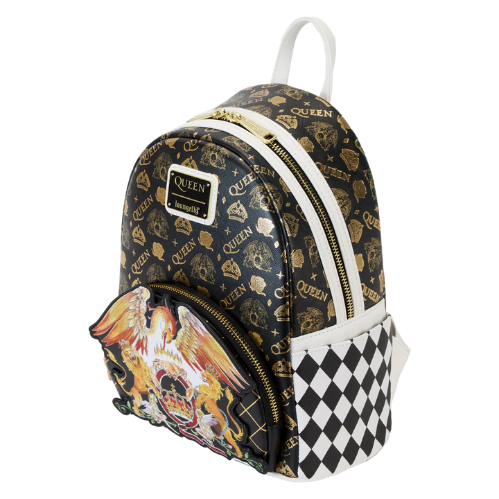 Loungefly Queen Logo Crest Mini Backpack