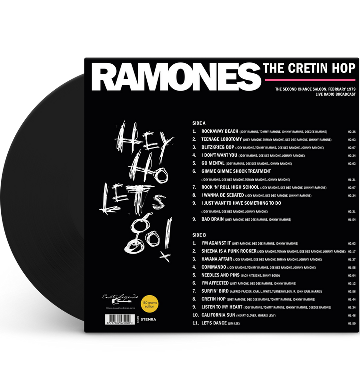 Ramones – The Cretin Hop: Live in Ann Arbor, MI, 1979 (12-Inch Album on 180g Vinyl)