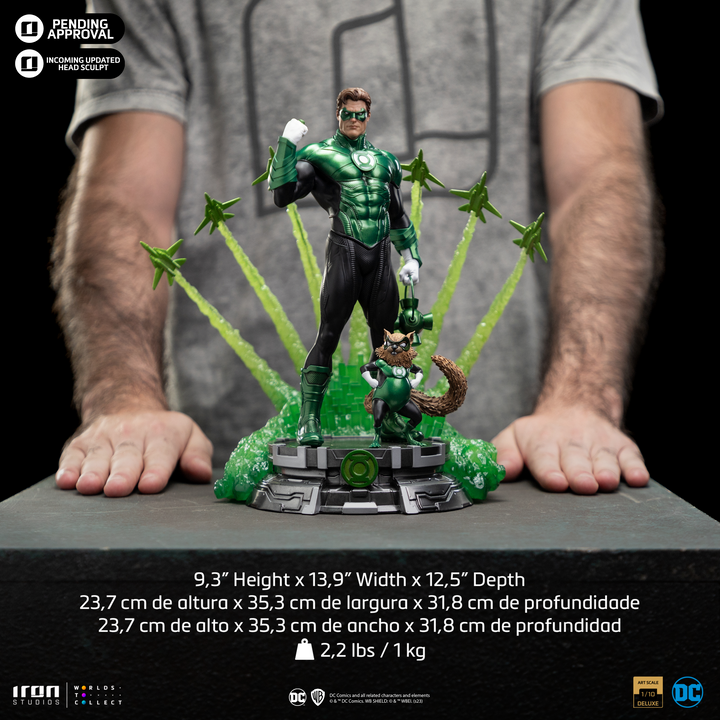 Iron Studios DC Comics Green Lantern Unleashed 1/10 Deluxe Art Scale Limited Edition Statue