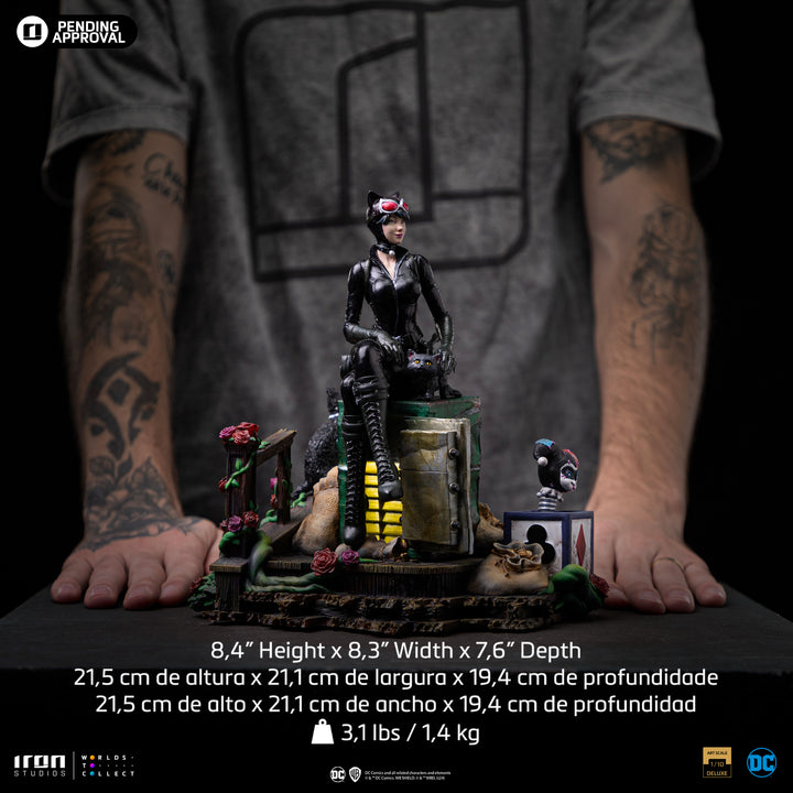 Iron Studios Gotham City Sirens Catwoman 1/10 Deluxe Art Scale Limited Edition Statue