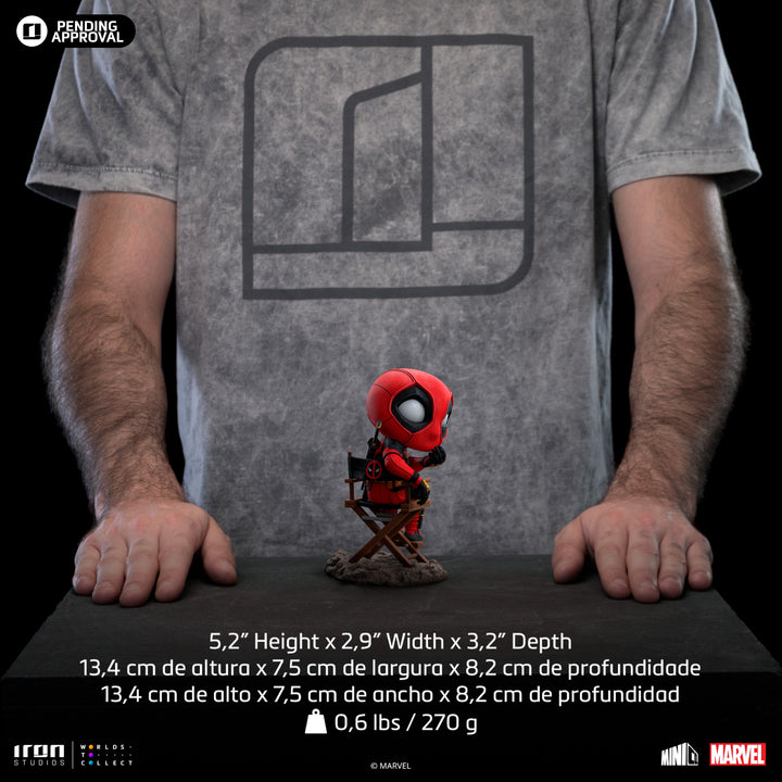 Iron Studios Deadpool & Wolverine MiniCo Figure Deadpool