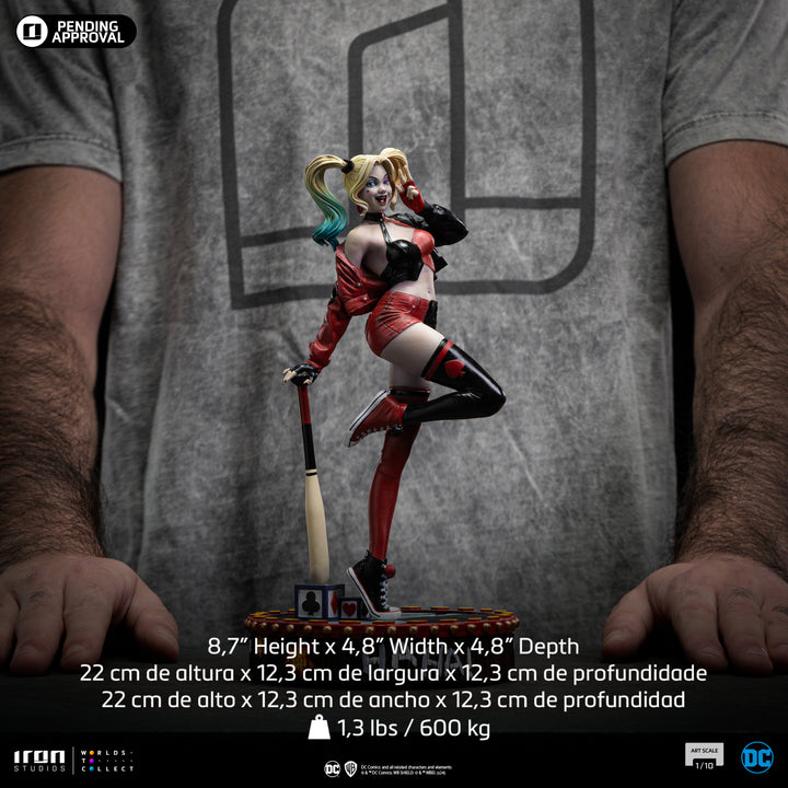 Iron Studios DC Comics Harley Quinn (Gotham City Sirens) 1/10 Scale Limited Edition Statue