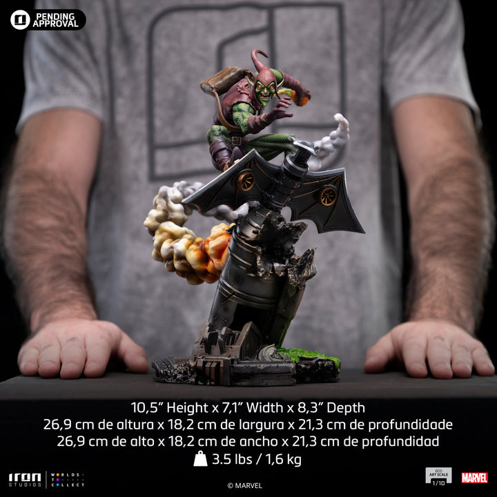 Iron Studios Marvel Spider-Man vs Villains Battle Diorama Series Green Goblin 1/10 Art Scale Limited Edition Statue